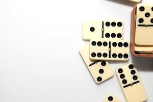 Steine für das Domino-Strategiespiel