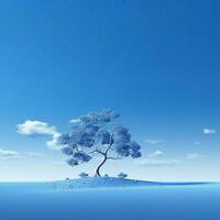 azurblau minimalistisch Hintergrund foto