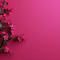 fuchsia minimalistisch Hintergrund foto