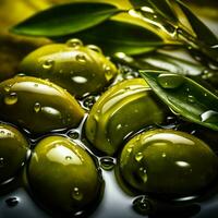 Olive Farbe Spritzen foto