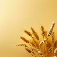 Weizen Farbe minimalistisch Hintergrund foto