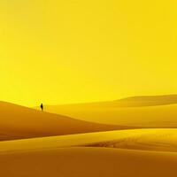 Gelb minimalistisch Hintergrund foto