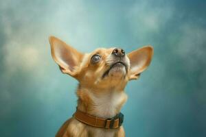 Chihuahua suchen oben foto