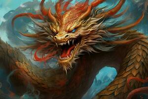 Chinesisch Drachen Bild hd foto