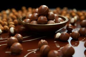 Schokolade Haselnuss Bild hd foto