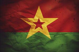 Flagge Hintergrund von Kamerun foto