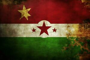 Flagge Hintergrund von Birma foto