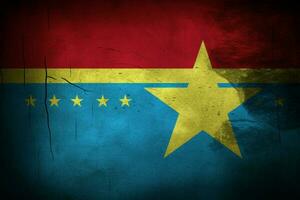 Flagge Hintergrund von Kongo kostenlos Zustand das foto