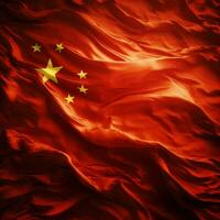 Flagge Hintergrund von China foto