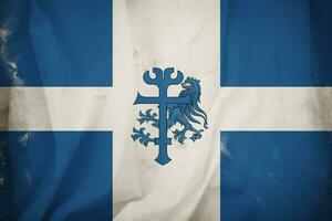 Flagge Hintergrund von Finnland foto