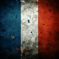Flagge Hintergrund von Frankreich foto