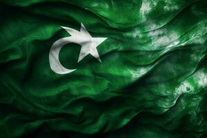 Flagge Hintergrund von Pakistan foto