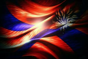 Flagge Hintergrund von Thailand foto