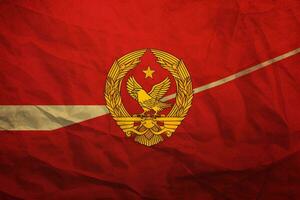 Flagge Hintergrund von Union von Sowjet sozialistisch Republik foto