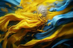 Flagge Hintergrund von Ukraine foto