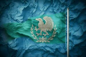 Flagge Hintergrund von Usbekistan foto
