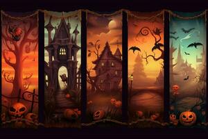 Halloween Banner Bild hd foto