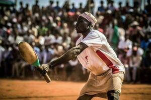 National Sport von Gambia das foto