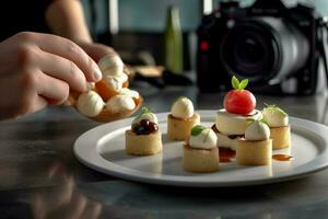 fotorealistisch Fachmann Essen kommerziell Fotograf foto