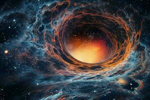 Raum Hintergrund kosmisch Rätsel Erfassen das myst foto