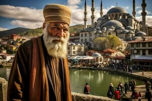 Türke Person Türkisch Stadt foto