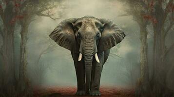 ein Poster Das sagt Elefant auf es foto