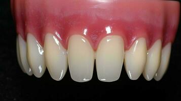 Dental Pflege implantieren Zähne foto