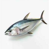 Albacore Thunfisch mit transparent Hintergrund foto
