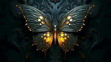 Schmetterling Hintergrund herunterladen im das Stil von deta foto