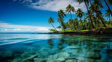 Bild Blau Ozean Hawaii foto