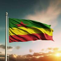 Flagge von Guyana hoch Qualität 4k Ultra h foto