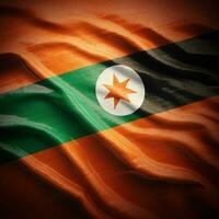 Flagge von Niger hoch Qualität 4k Ultra hd foto