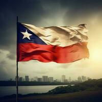 Flagge von Panama hoch Qualität 4k Ultra h foto