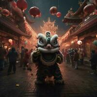 glücklich Chinesisch Neu Jahr hoch Qualität 4k Ultra hd foto