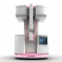 Mammographie mit Weiß Hintergrund hoch Qualität Ultra foto