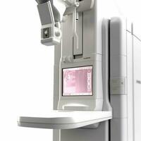Mammographie mit Weiß Hintergrund hoch Qualität Ultra foto