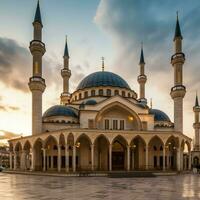 Moschee hoch Qualität 4k Ultra hd hdr foto
