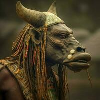 National Tier von Benin dahomey hoch Qualität 4k foto
