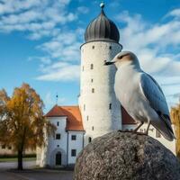 National Vogel von Estland hoch Qualität 4k Ultra h foto