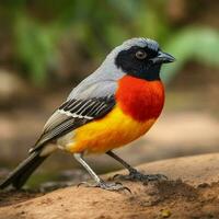 National Vogel von Mozambique hoch Qualität 4k ultra foto