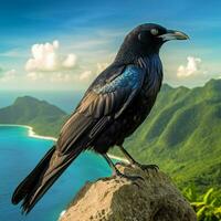 National Vogel von Heilige lucia hoch Qualität 4k ult foto