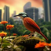 National Vogel von Singapur hoch Qualität 4k Ultra foto