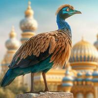 National Vogel von Usbekistan hoch Qualität 4k ultra foto