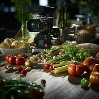 fotorealistisch Fachmann Essen kommerziell fotografieren foto