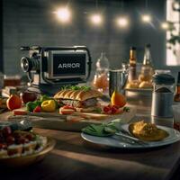 fotorealistisch Fachmann Essen kommerziell fotografieren foto