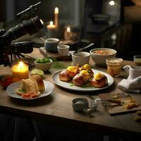 fotorealistisch Fachmann Essen kommerziell fotografieren foto