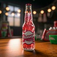 Produkt Schüsse von Cheerwine hoch Qualität 4k Ultra foto