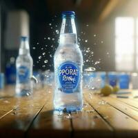 Produkt Schüsse von pocari Schweiß hoch Qualität 4k ul foto