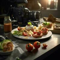 Produkt Schüsse von fotorealistisch Fachmann Essen foto