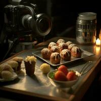 Produkt Schüsse von fotorealistisch Fachmann Essen foto